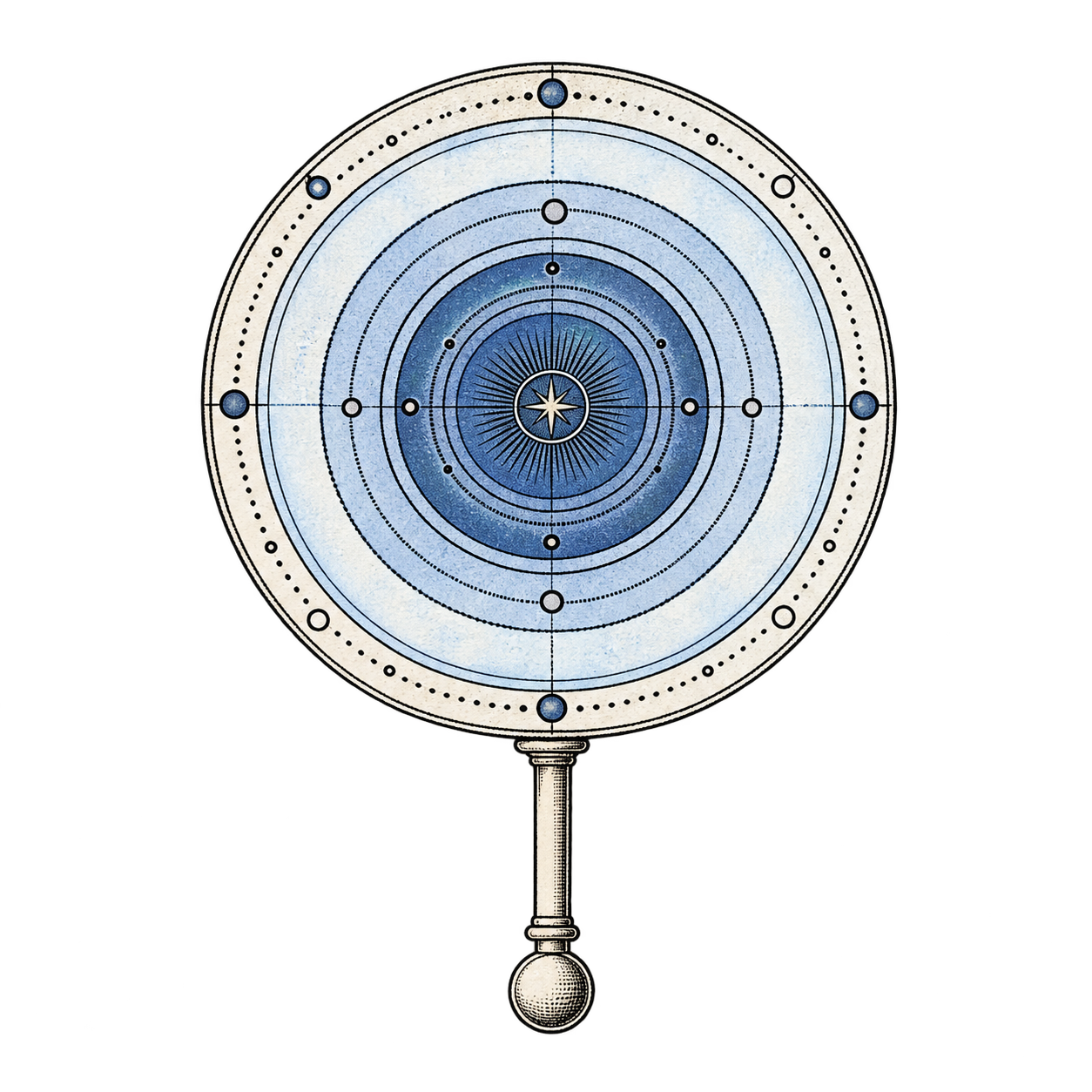 Cosmic emanation disc